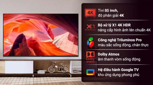 tinh nang Tivi Sony KD 85X80L 85 Inch 4K LED Google