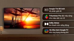 tinh nang Tivi Sony KD 85X85K 85 Inch 4K LED Google