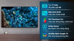 tinh nang Tivi Sony XR 77A80L 77 Inch 4K OLED Google