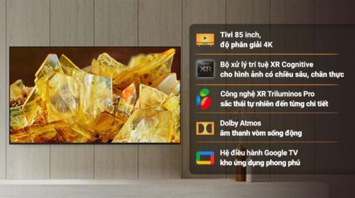 tinh nang Tivi Sony XR 85X90L 85 Inch 4K LED Google