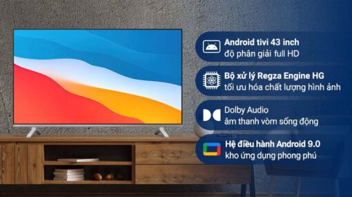 tinh nang Tivi Toshiba 43V35KP 43 inch Full HD LED Android
