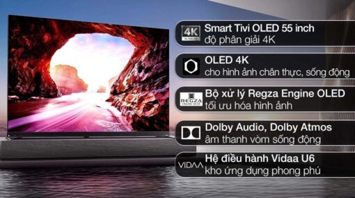 tinh nang Tivi Toshiba 55X9900LP 55 Inch 4K OLED Smart