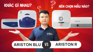 Ảnh bìa So sánh Bình nóng lạnh Ariston R & BLU giống, khác gì nhau