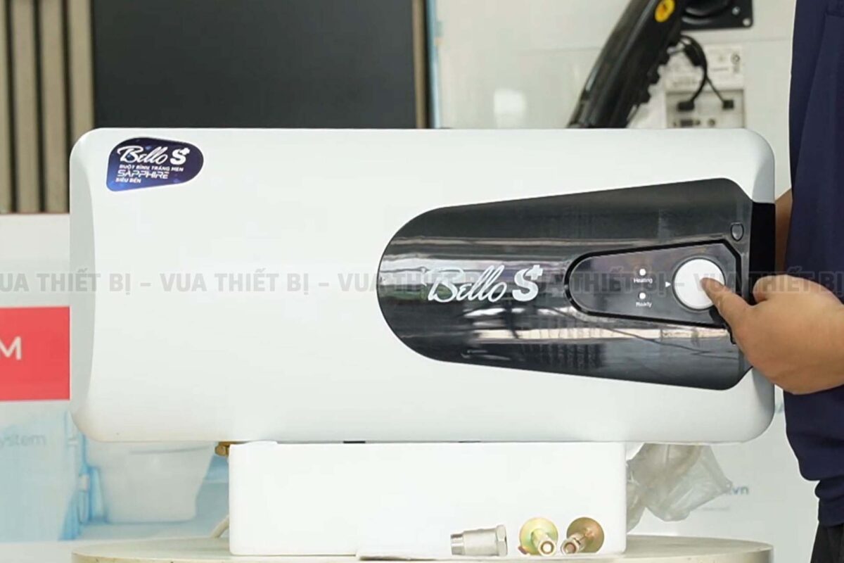 Bình nóng lạnh Rossi BELLO S+ 30L lít ngang BLS 30SL gián tiếp 2500w - Ảnh 5