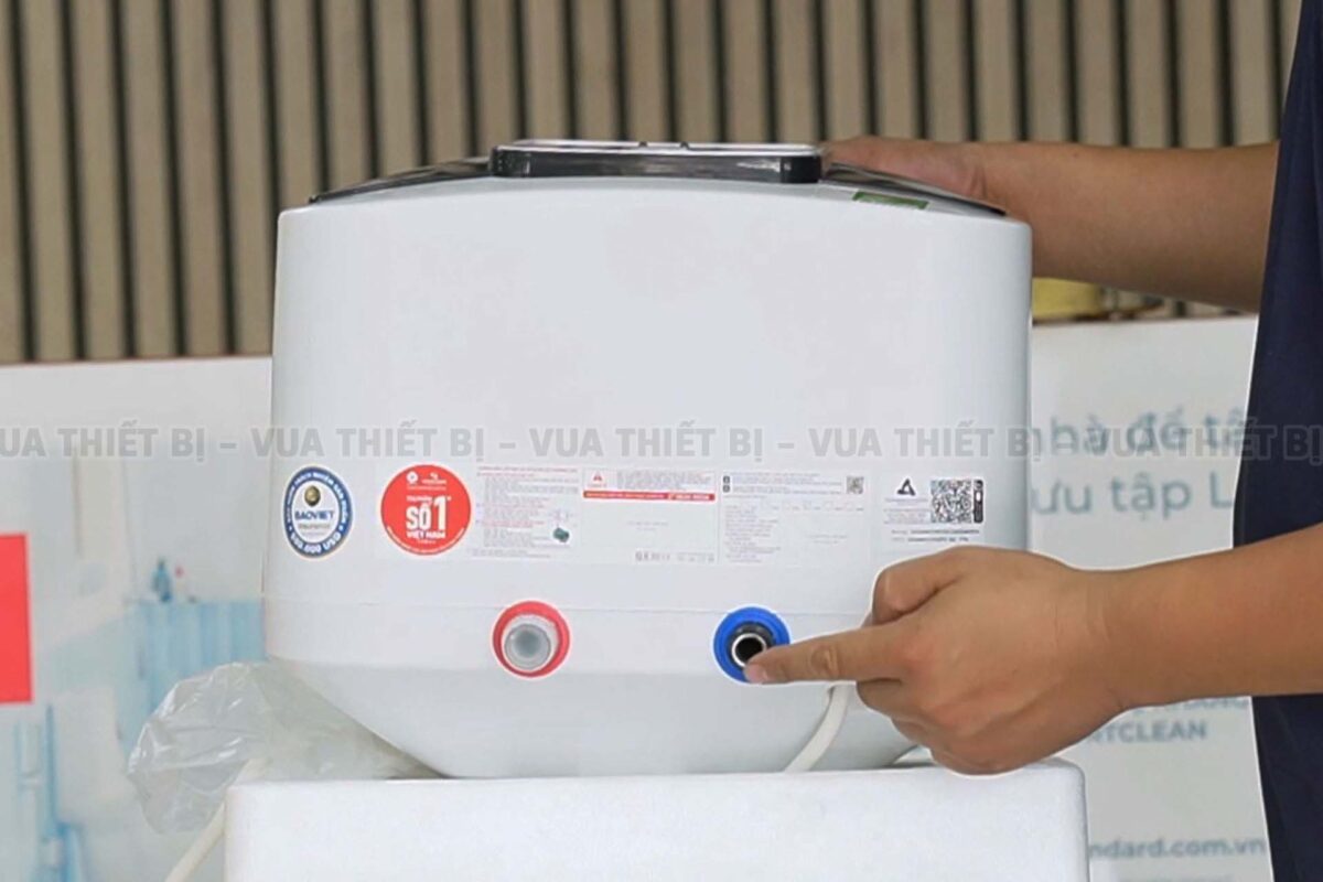 Bình nóng lạnh Rossi PURO 20L lít vuông RPO 20SQ gián tiếp 2500w - Ảnh 6