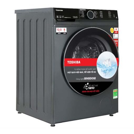 May Giat Say Toshiba TWD BM135GF4VMG Inverter Giat 12.5Kg Say 8Kg 3