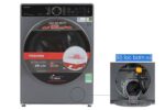 Máy giặt sấy Toshiba TWD-T25BZU115MWV(MG) 10.5kg 7kg Inverter - Ảnh 9