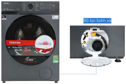 May Giat Toshiba TW T21BU105UWVMG Inverter 9.5Kg 7