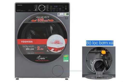 May giat Toshiba TW T25BZU115MWVMG Inverter 10.5 kg 7