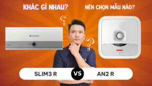 So sánh ARISTON AN2 R & SLIM3 R khác gì nhau