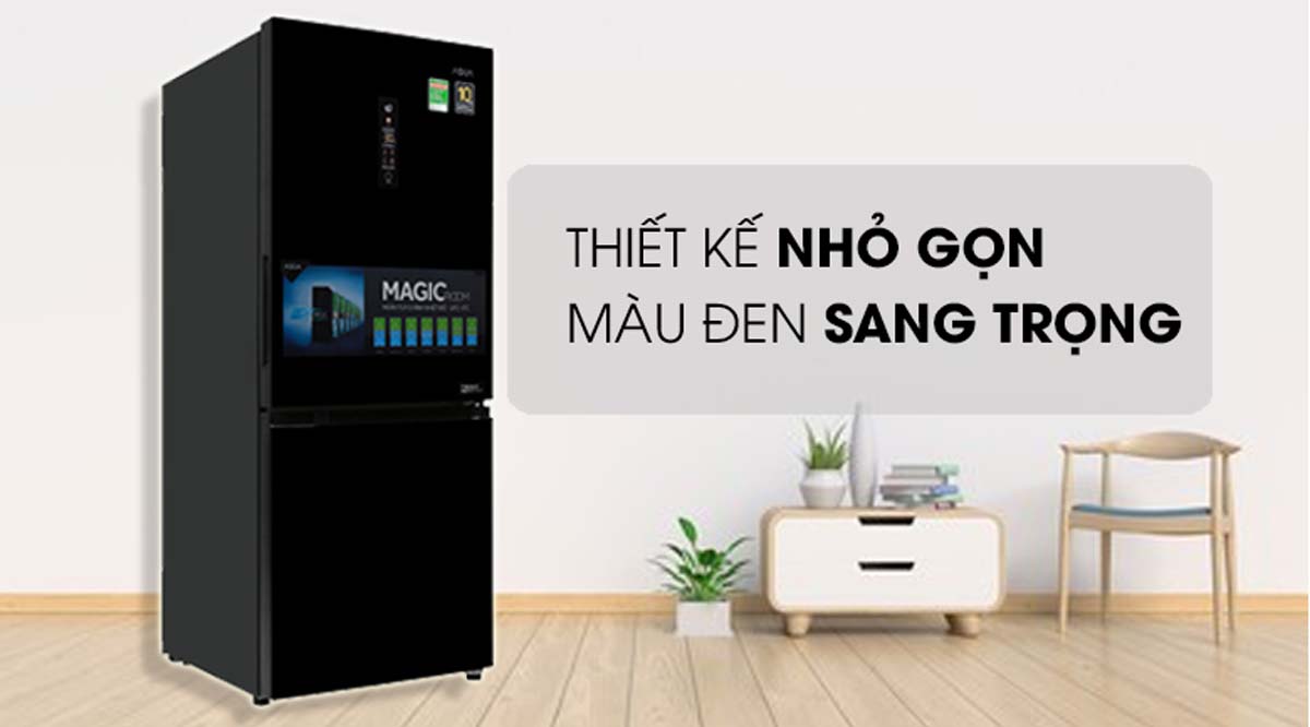 Tủ lạnh Aqua AQR-IG248EN Inverter 2 Cánh 235 Lít 2 Tinh nang Tu Lanh Aqua AQR I298EBBS Inverter 283 Lit 1