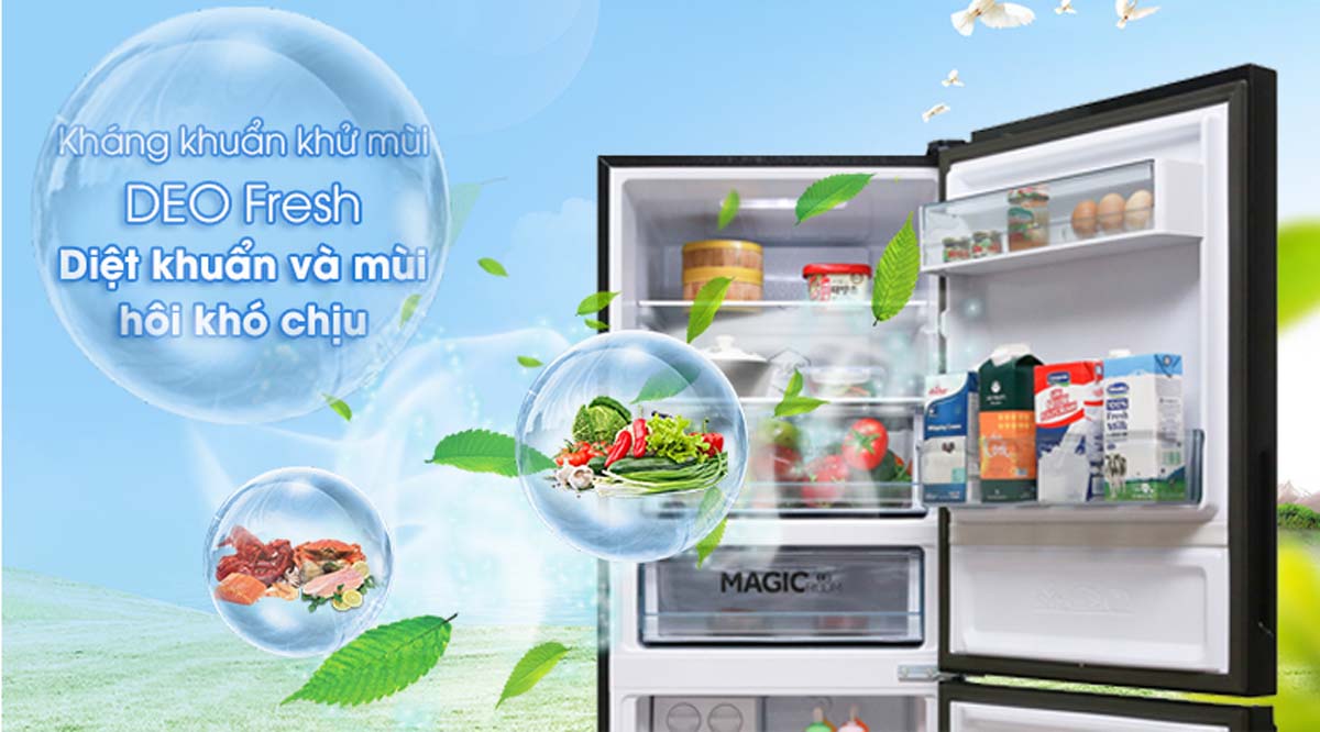 Tủ Lạnh Aqua AQR-I298EB(BS) Inverter 283 Lít 5 Tinh nang Tu Lanh Aqua AQR I298EBBS Inverter 283 Lit 7
