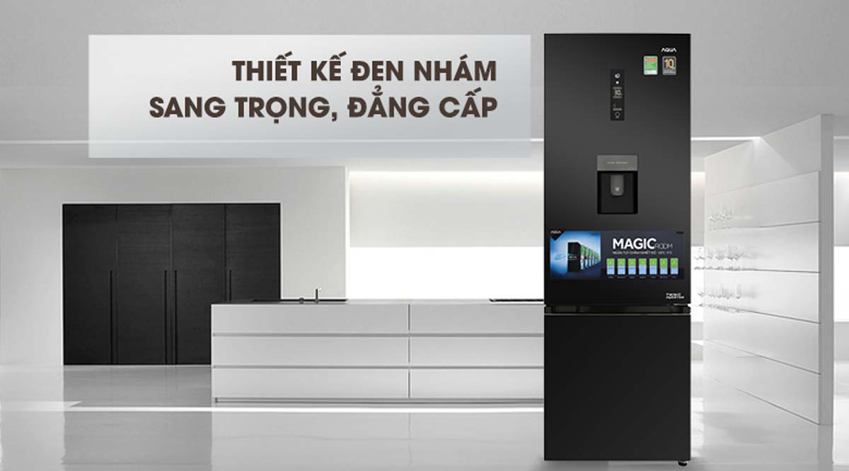 Tủ Lạnh Aqua AQR-IW378EB(BS) Inverter 320 lít 1 Tinh nang Tu Lanh Aqua AQR IW378EBBS Inverter 320 lit 5