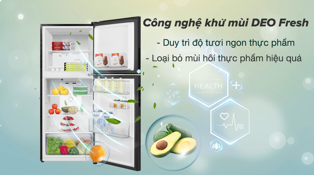 Tủ Lạnh Aqua AQR-T220NE(HB) Inverter 189 lít 2 Tinh nang Tu Lanh Aqua AQR T220NEHB Inverter 189 lit 5