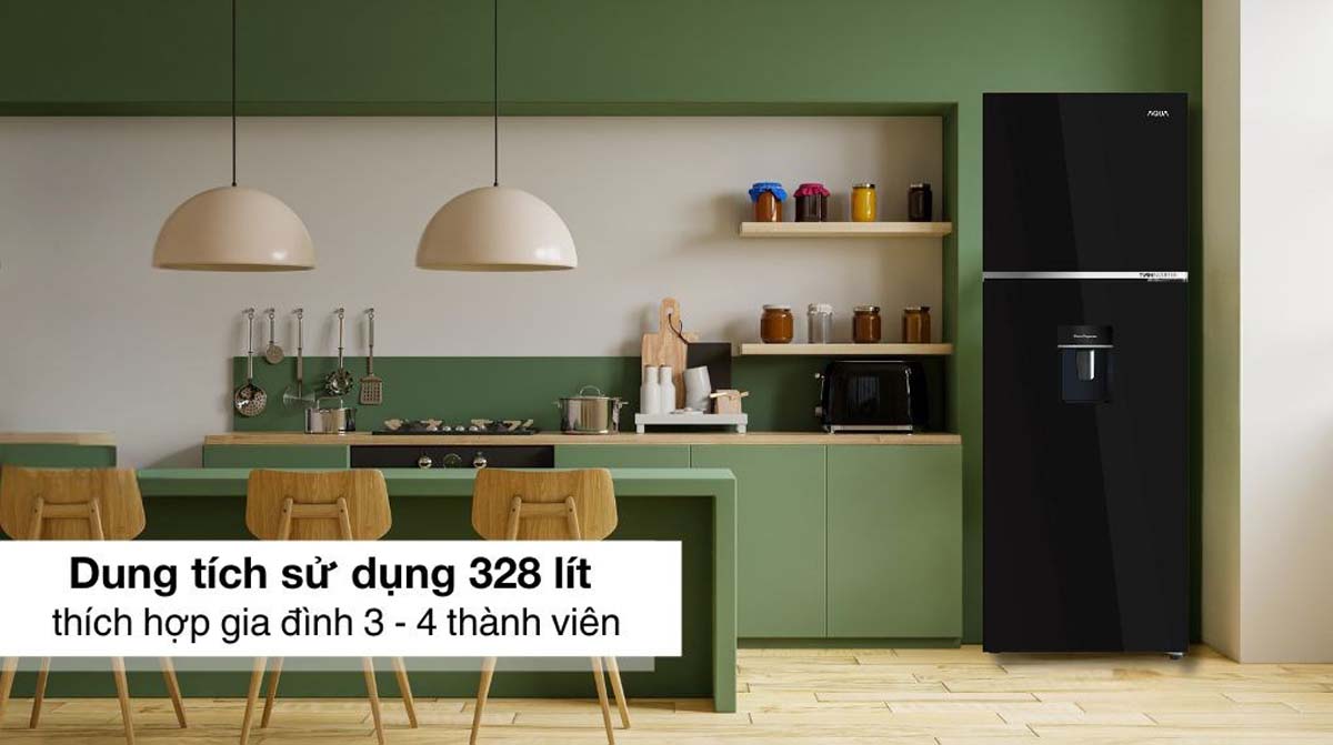 Tủ lạnh Aqua AQR-T380FA(WGB) Inverter 328 lít 1 Tinh nang Tu lanh Aqua AQR T380FAWGB Inverter 328 lit 5