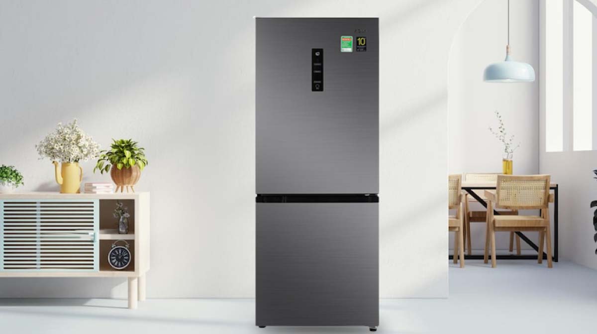Tủ Lạnh Aqua AQR-B306MA(HB) Inverter 283 Lít 2 Tu Lanh Aqua AQR B306MAHB Inverter 283 Lit 2