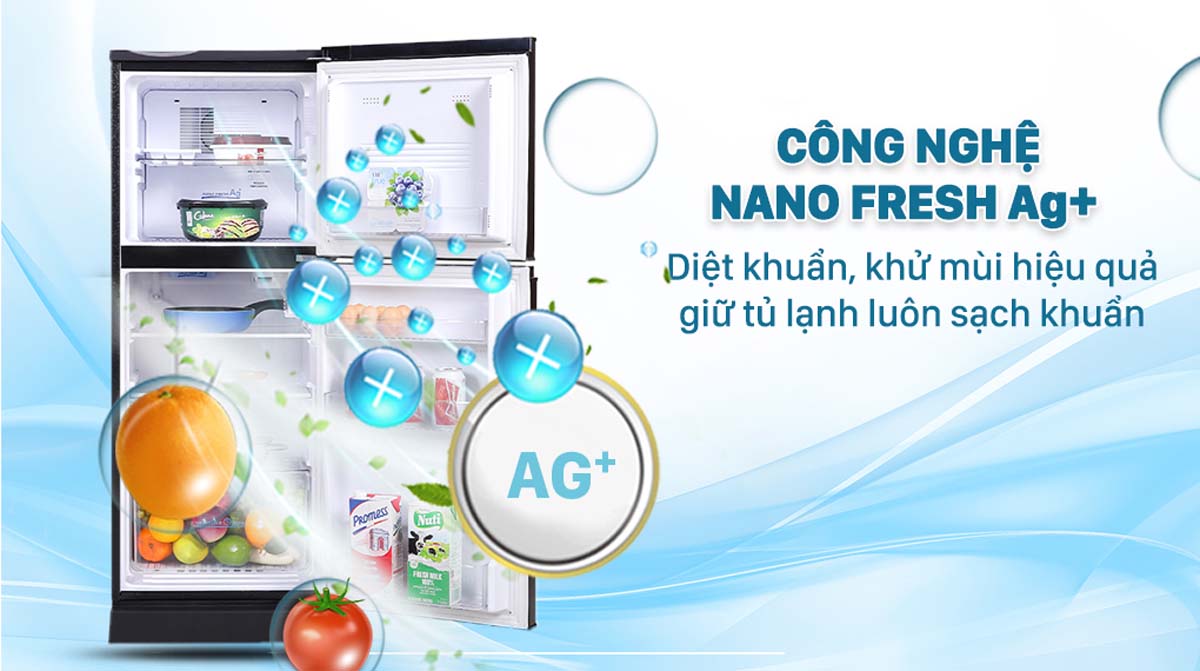 Tủ Lạnh Aqua AQR-T150FA(BS) 130 Lít 4 Tu Lanh Aqua AQR T150FABS 130 Lit 1