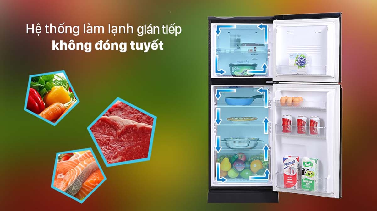 Tủ Lạnh Aqua AQR-T150FA(BS) 130 Lít 3 Tu Lanh Aqua AQR T150FABS 130 Lit 5