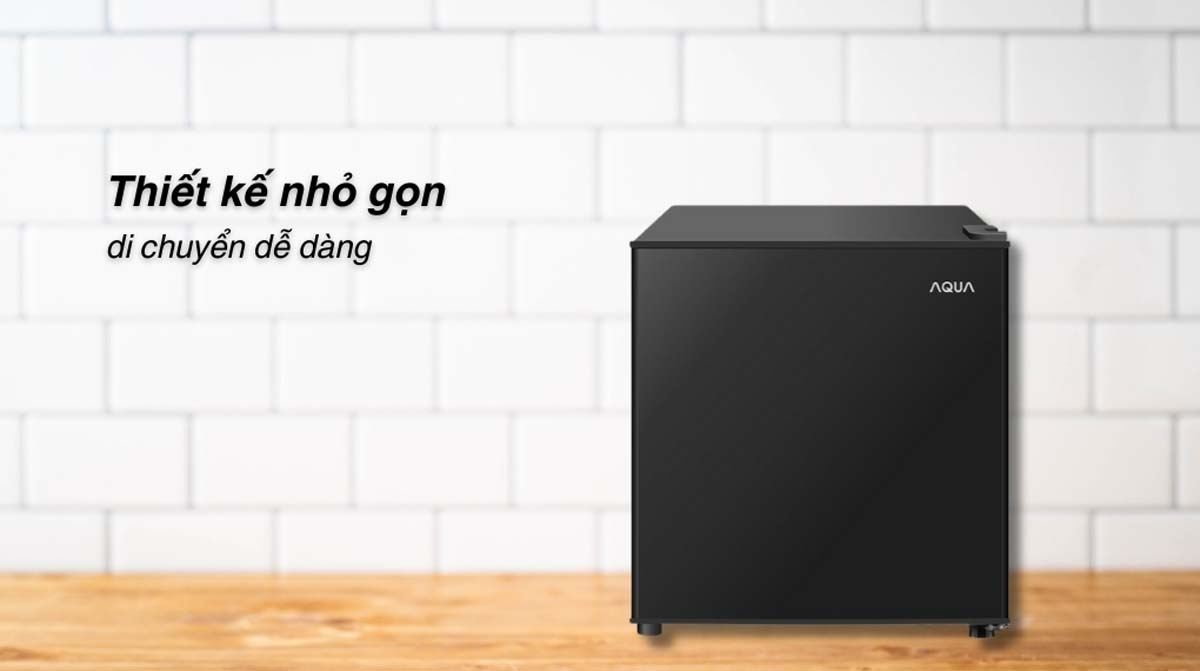 Tủ lạnh Aqua AQR-D60FA(BS) 50 lít 1 Tu lanh Aqua AQR D60FABS 50 lit 3