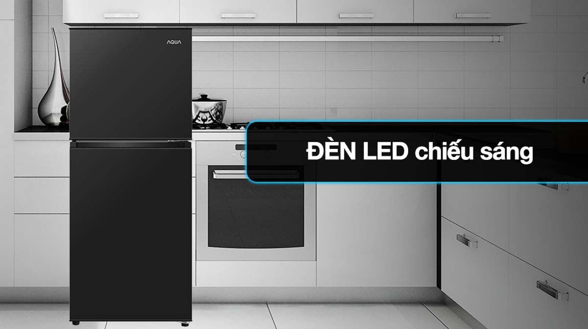 Tủ lạnh Aqua AQR-T160FA(BS) Inverter 143 Lít 4 Tu lanh Aqua AQR T160FABS Inverter 143 Lit 4