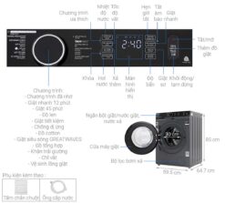 thong so ky thuat May Giat Toshiba TW BK115G4VSS Inverter 10.5Kg
