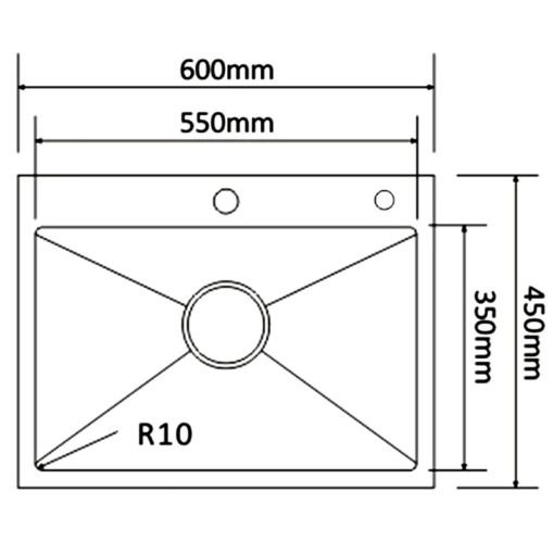 Bản-vẽ-kích-thước-chậu-rửa-bát-1-hố-Sơn-Hà-HM.X.1C.60.2.3