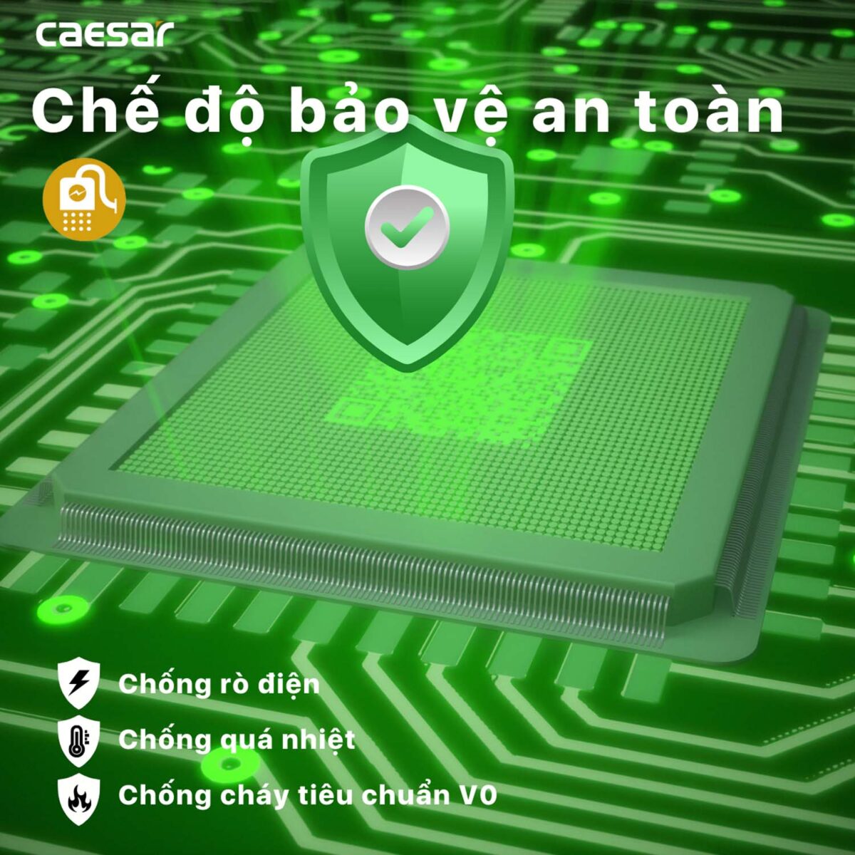 Bồn cầu thông minh CAESAR CT1338 TAF512H nắp rửa điện tử - Ảnh 16