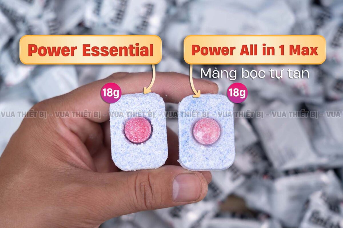 Viên rửa bát FINISH Power Essential hộp100 viên - Ảnh 12