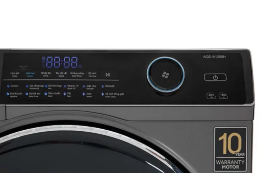 May Giat Aqua AQD A1200H.PS Inverter 12 Kg 5 1