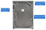 Máy giặt Aqua AQD-A1200H.PS Inverter 12kg - Ảnh 10