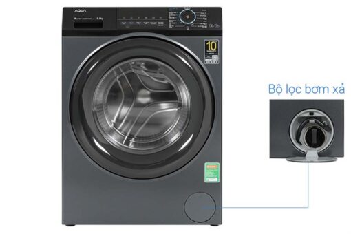 May Giat Aqua AQD A852J.BK Inverter 8.5Kg 7
