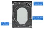 Máy giặt Aqua AQD-DDW1000J.BK Inverter 10kg - Ảnh 11