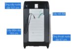 Máy giặt Aqua AQW-DR105JT.BK Inverter 10.5kg - Ảnh 11