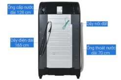 May Giat Aqua AQW DR120HT.BK Inverter 12kg 8