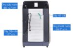 Máy giặt Aqua AQW-FR105GT.BK 10.5kg - Ảnh 11