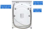 Máy giặt Beko WCV8612XB0ST 8kg Inverter - Ảnh 10