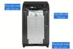 Máy giặt Samsung WA17CG6886BVSV Inverter 17kg - Ảnh 12