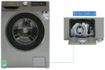 Máy giặt Samsung WW90T634DLN/SV AI Inverter 9kg - Ảnh 9