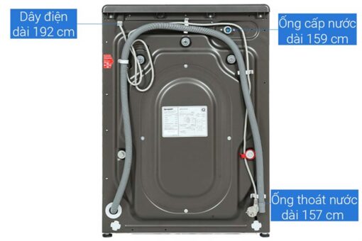May Giat Sharp ES FK1252SV G 12.5Kg Inverter 8