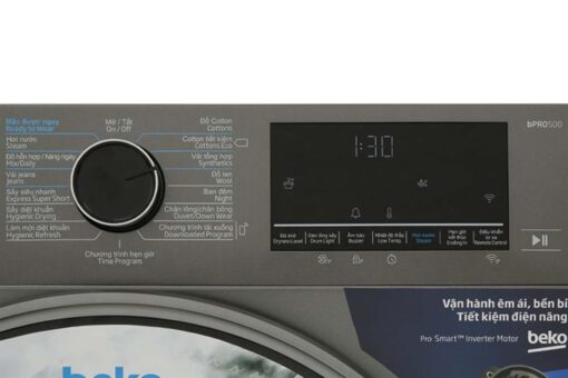 May say quan ao Beko B5T4429WM 10Kg Inverter 4