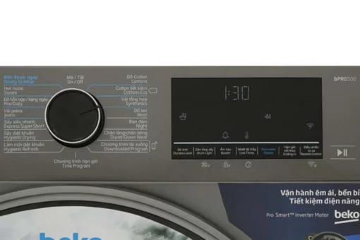 May say quan ao Beko B5T4429WM 10Kg Inverter 4