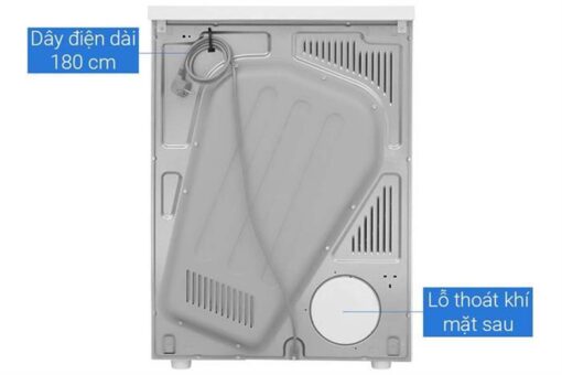 May say quan ao Electrolux EDV804H3WC 8Kg 8