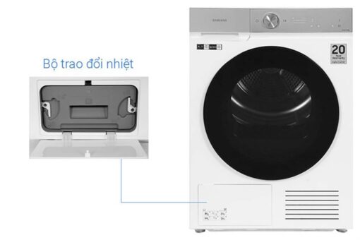 May say quan ao Samsung DV90BB9440GHSV bom nhiet 9Kg 10 1