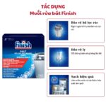 Muối rửa bát FINISH Salt hộp 4kg 2kg 1,5kg 1,2kg 1kg - Ảnh 8