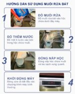 Muối rửa bát FINISH Salt hộp 4kg 2kg 1,5kg 1,2kg 1kg - Ảnh 9