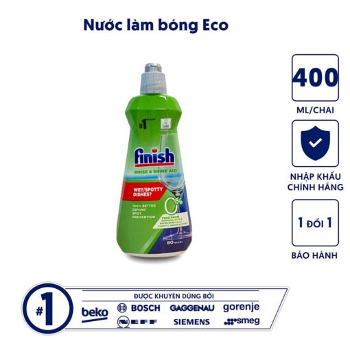 Nuoc lam bong Finish Eco 0 400ml FVER400RG 5