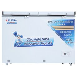 Tủ Đông Alaska BCD-4568C Dàn Đồng 2 Ngăn 2 Cánh 450 Lít