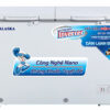 Tủ Đông Alaska BCD-5568CI Inverter 2 Ngăn 2 Cánh 372 Lít