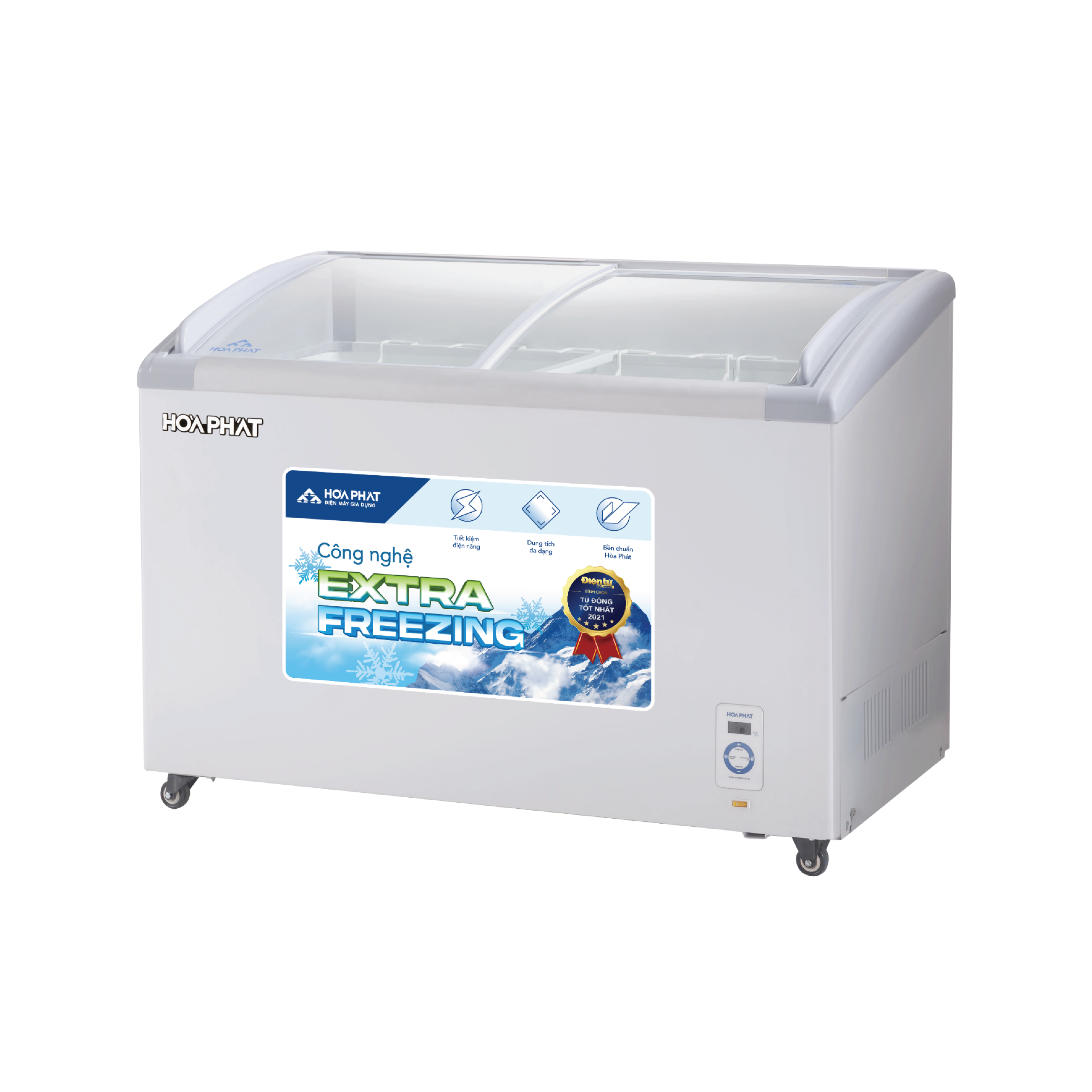 Tủ Đông Hòa Phát HSF AD6357.C1 357 Lít 1 Ngăn 2 Cánh