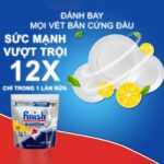 Viên rửa bát FINISH Quantum All In 1 túi 21 / 44 / 64 / 72 / 78 viên - Ảnh 7